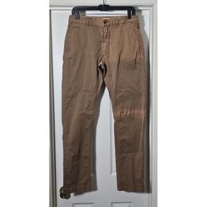 Closed Clifton Slim Fit Pants Men's Size 30 Brown Straight